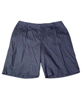 Basic Editions Brown Classic Fit Cotton Bermuda Shorts - Size 17/18